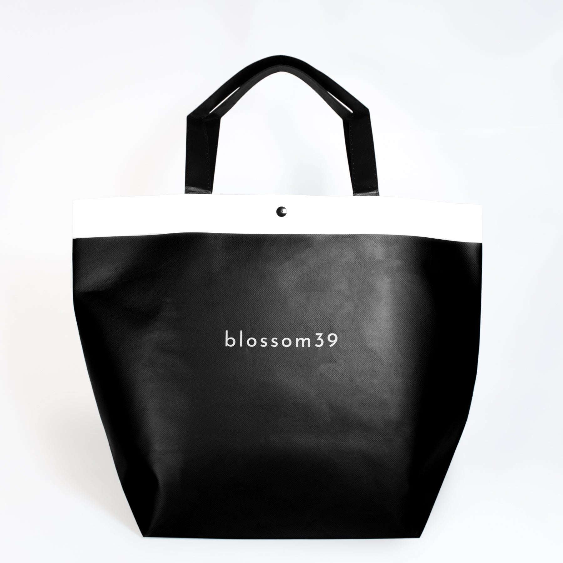 ショッピングバッグ（大）ブラック – blossom39 ONLINE SHOP