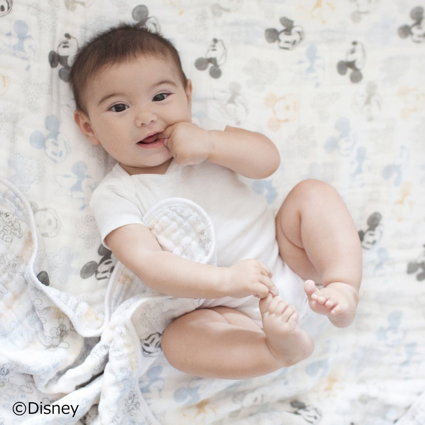 aden + anais] ディズニー ドリームブランケット - ミッキー&ミニー