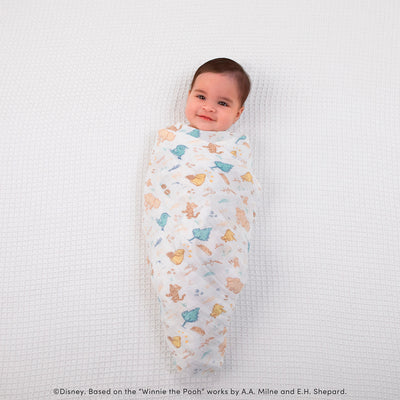 [aden + anais] ディズニー おくるみ - 3枚セット - ウィニー・イン・ザ・ウッズ