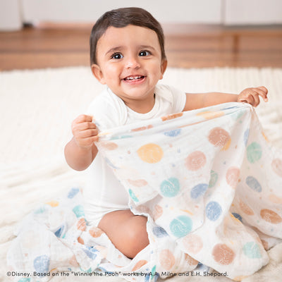 [aden + anais] ディズニー おくるみ - 3枚セット - ウィニー・イン・ザ・ウッズ