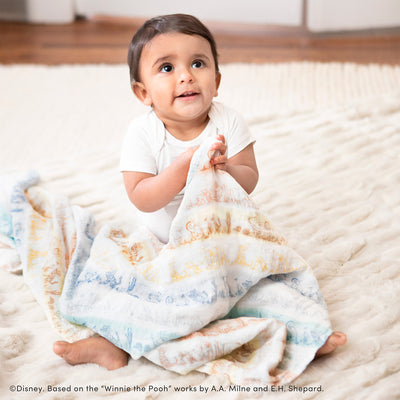 [aden + anais] ディズニー おくるみ - 3枚セット - ウィニー・イン・ザ・ウッズ