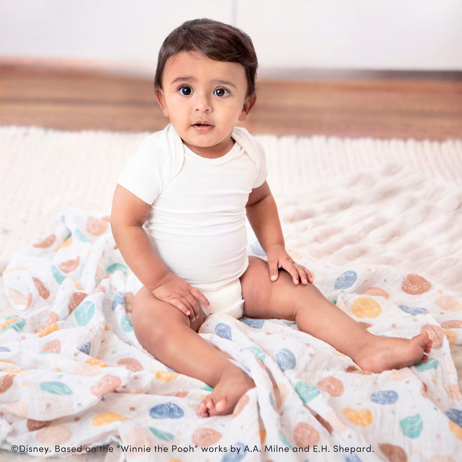 [aden + anais] ディズニー おくるみ - 3枚セット - ウィニー・イン・ザ・ウッズ