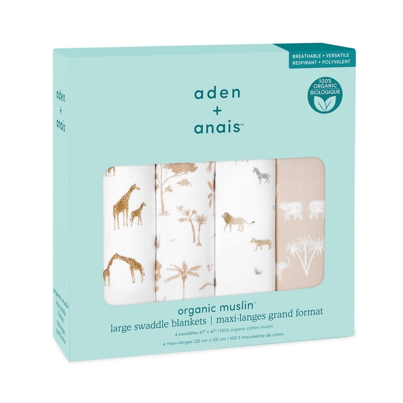 aden + anais] おくるみ 3枚セット - イヤー オブ ザ スネーク – blossom39 ONLINE SHOP