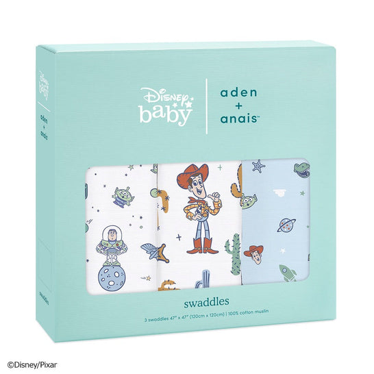 [aden + anais] ディズニー おくるみ - 3枚セット - トイストーリー