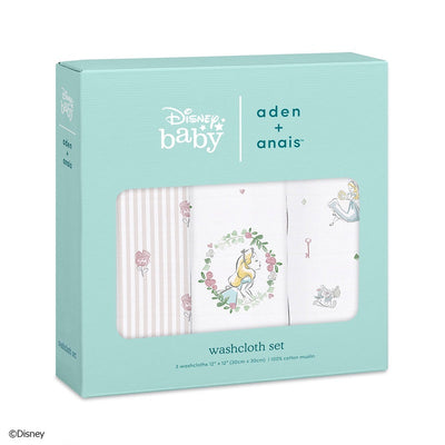 [aden + anais] ディズニー お口拭き - 3枚セット  -  アリス イン ワンダーランド