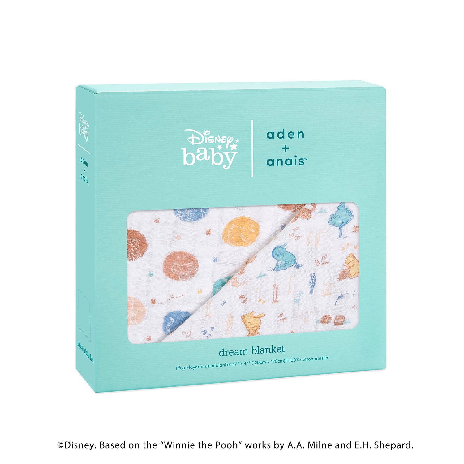 [aden + anais] ディズニー ドリームブランケット  -  ウィニー・イン・ザ・ウッズ