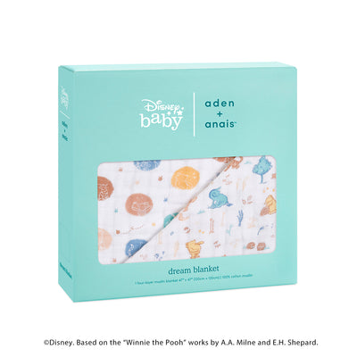 [aden + anais] ディズニー ドリームブランケット  -  ウィニー・イン・ザ・ウッズ