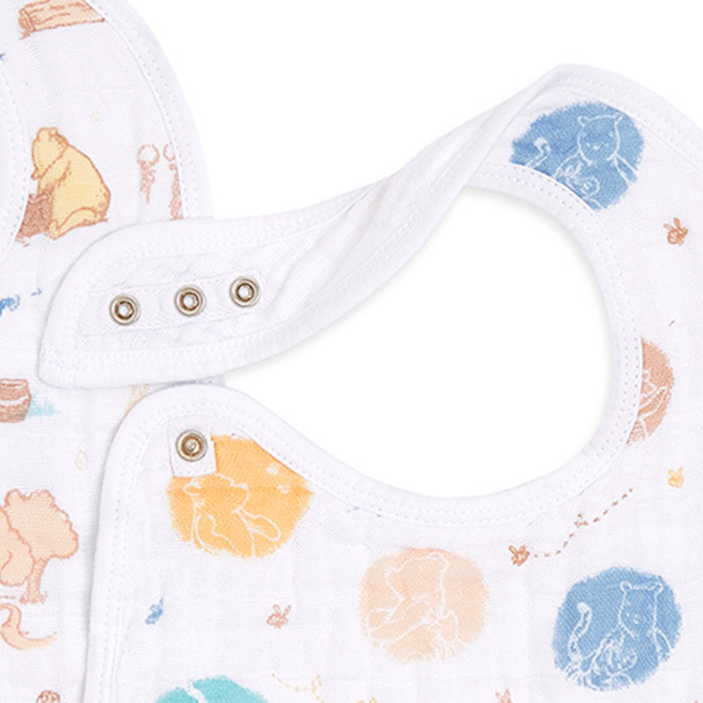 [aden + anais] ディズニー スナップビブ（よだれかけ） - 3枚セット  -  ウィニー・イン・ザ・ウッズ