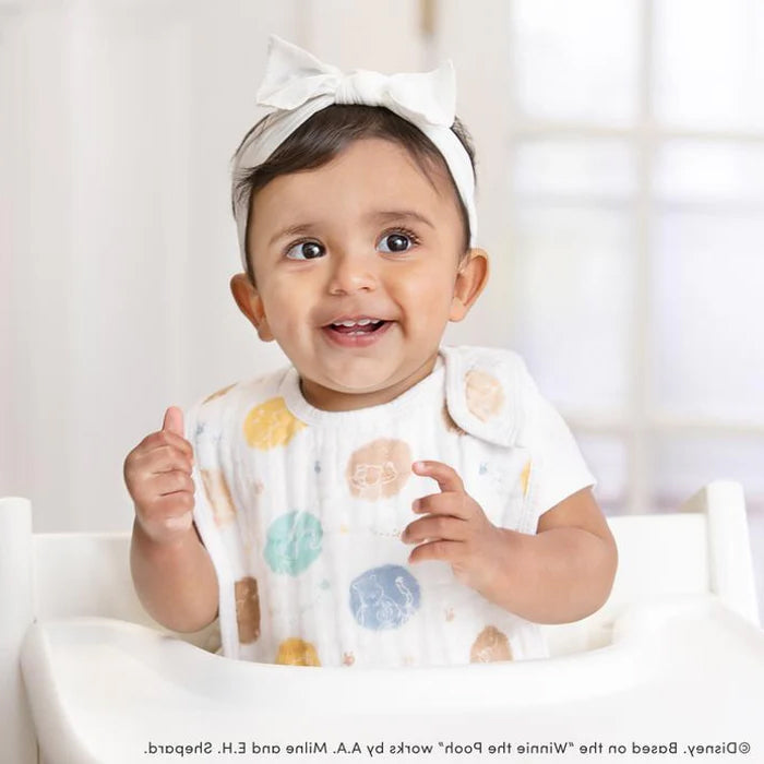 [aden + anais] ディズニー スナップビブ（よだれかけ） - 3枚セット  -  ウィニー・イン・ザ・ウッズ