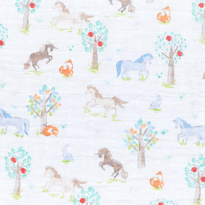 [aden + anais] ウォッシュクロス（お口拭き） 3枚セット - イヤー オブ ザ ホース