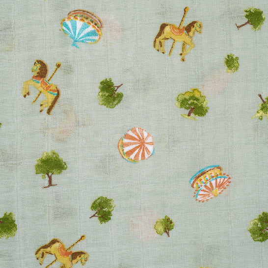 [aden + anais] オーガニックウォッシュクロス（お口拭き） - 3枚セット