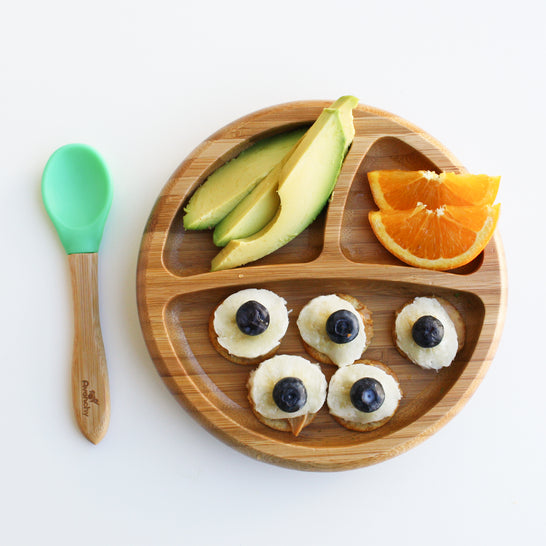 [アヴァンシー] 竹のプレート+スプーンセット