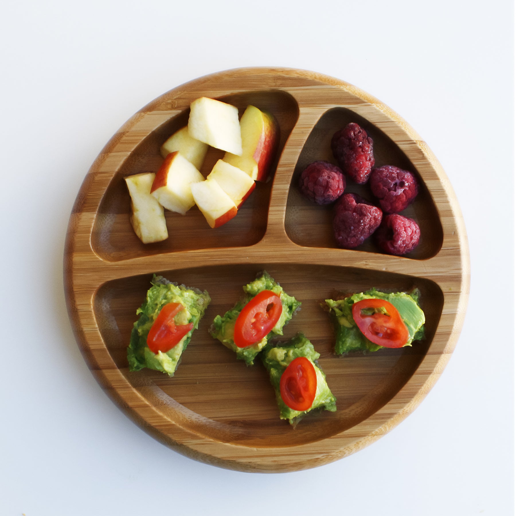 [アヴァンシー] 竹のプレート+スプーンセット