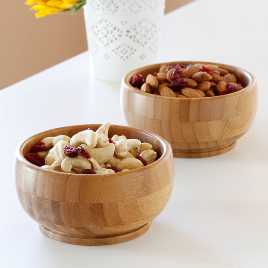 [アヴァンシー] 竹のボウル＋スプーンセット