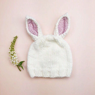 [ブルーベリーヒル] ベイリー バニー（ベビーニット帽）