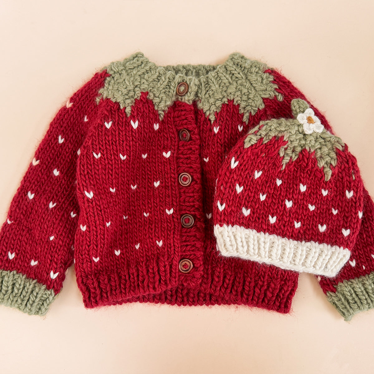 [ブルーベリーヒル] Strawberry Cardigan