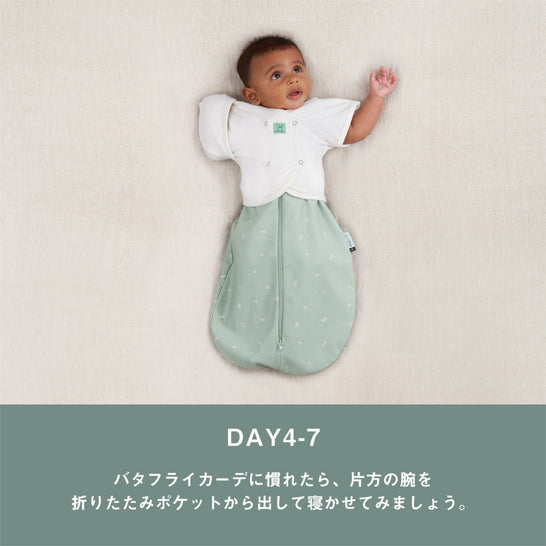 [エルゴポーチ] バタフライカーデ 0.2 TOG（生後2〜6ヶ月頃）