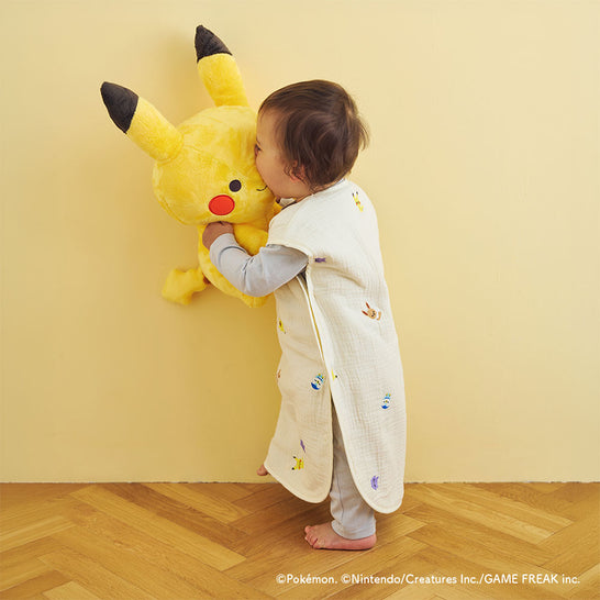 [ディモワ] monpoké うすわたガーゼ スリーパー ベビー