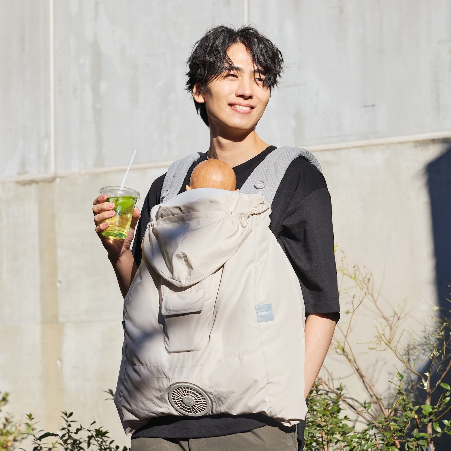 [ベビーホッパー] 空調ベビーケープ / 保冷ジェル付き《2026年モデル》