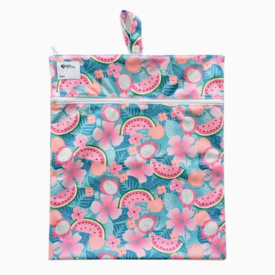 Aqua Tropical Fruit Floral