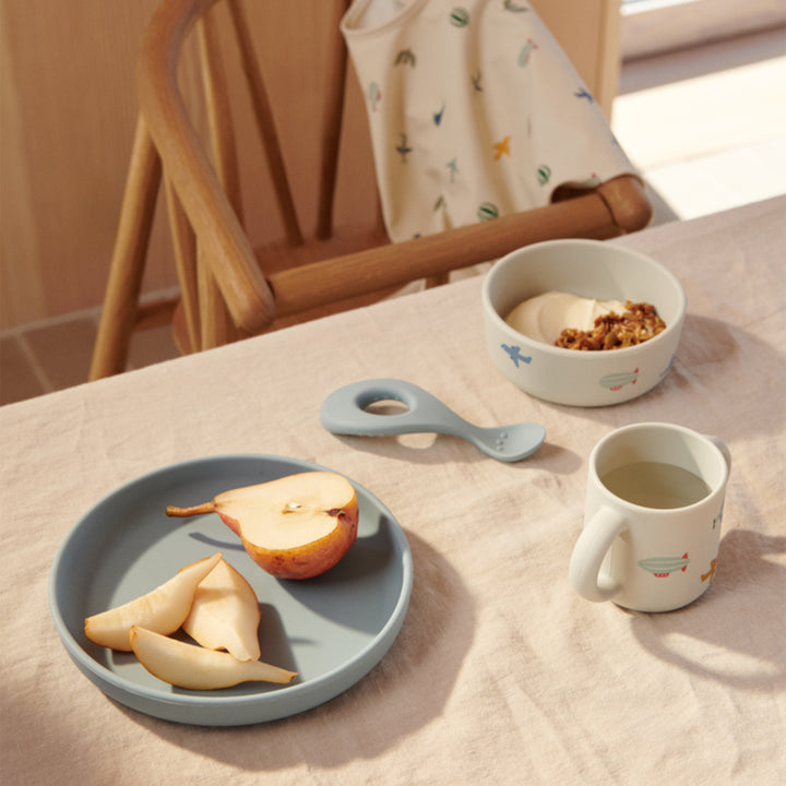 リーウッド] Vivi Printed Tableware Set / ヴィヴィ シリコン食器