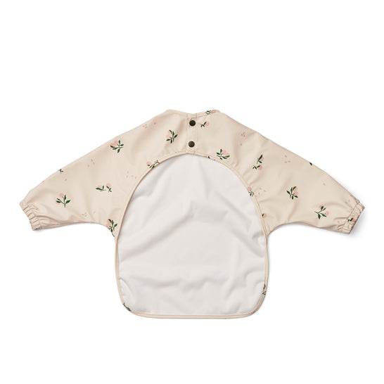 [リーウッド] Merle Printed Cape Bib / メル プリント長袖エプロン