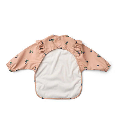 [リーウッド] Merle Printed Cape Bib / メル プリント長袖エプロン