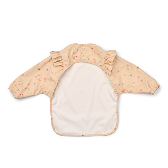 [リーウッド] Merle Printed Cape Bib / メル プリント長袖エプロン