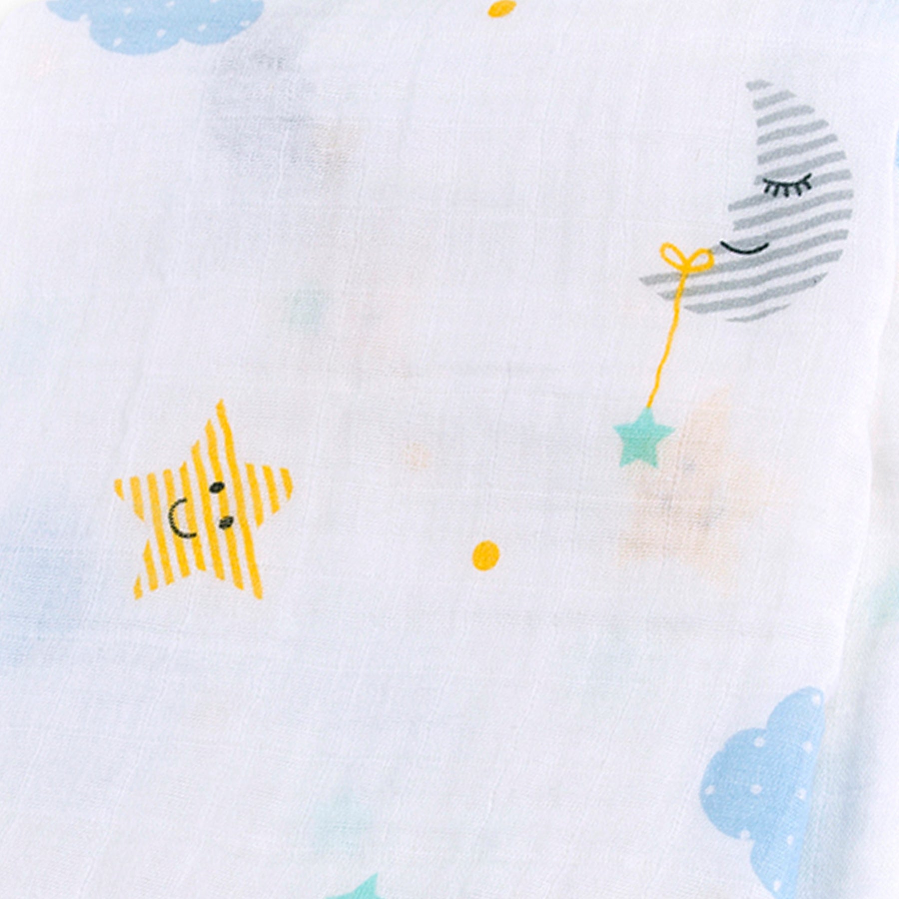 [lulujo] コットンおくるみ1枚