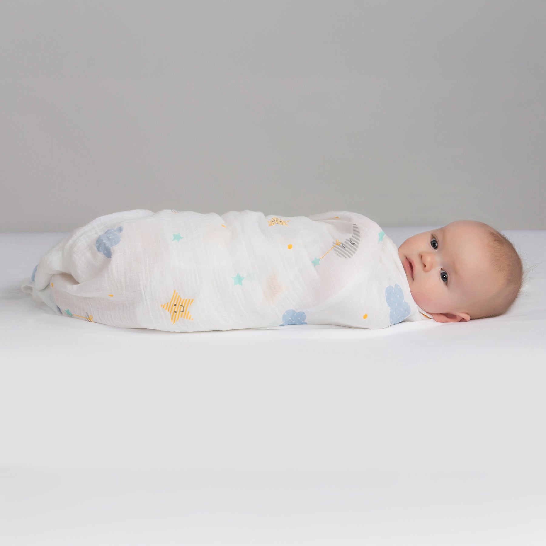 [lulujo] コットンおくるみ1枚