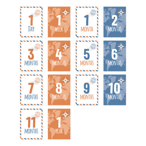 [lulujo] マイルストーンカードセット