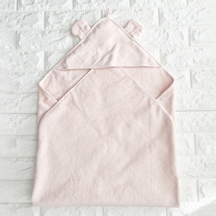 マカロンベビー] macaron hooded towel / マカロンフードタオル