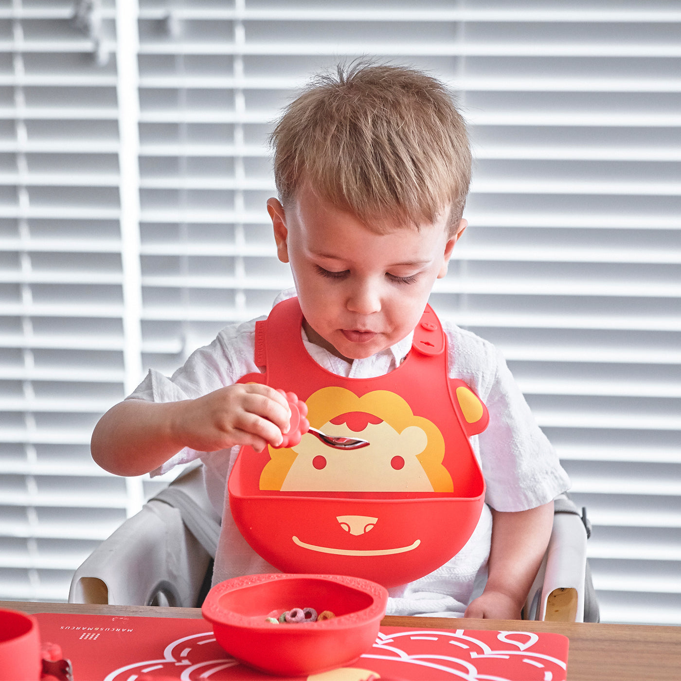 [マーカスマーカス] パームグラスプスプーン＆フォーク