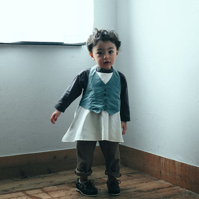 [MARLMARL] garcon  for baby / ギャルソン（お食事エプロン・0〜3歳用）