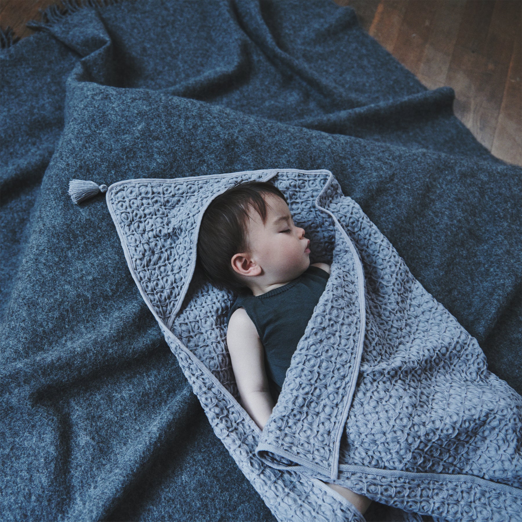 [MARLMARL] hooded towel（フード付きタオル）