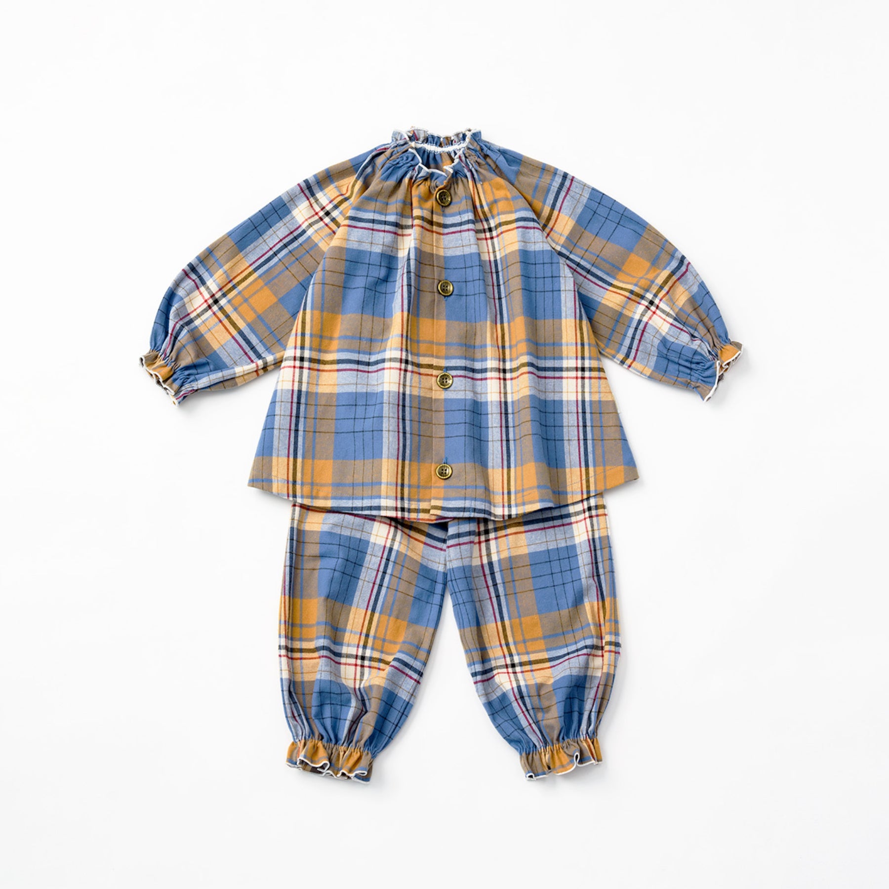 madras check / 110-120cm