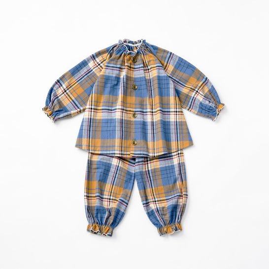 madras check / 110-120cm