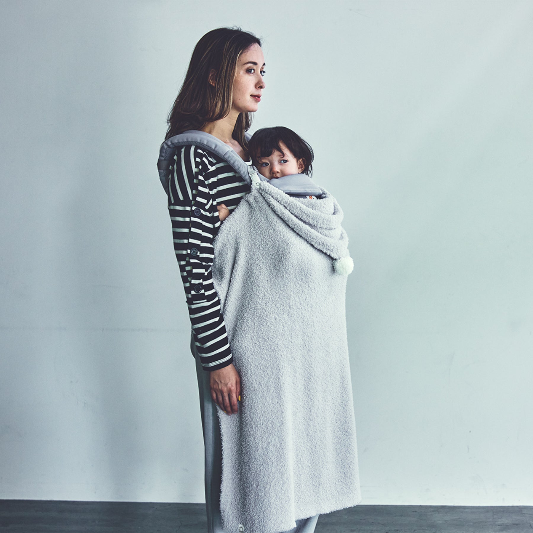 [MARLMARL] hooded blanket / フーデッド ブランケット
