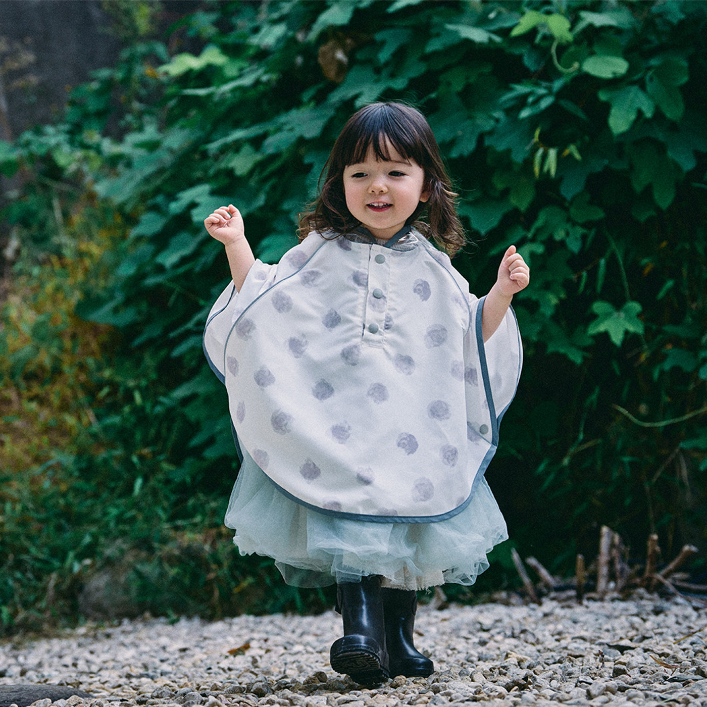 [MARLMARL] rain poncho / レインポンチョ