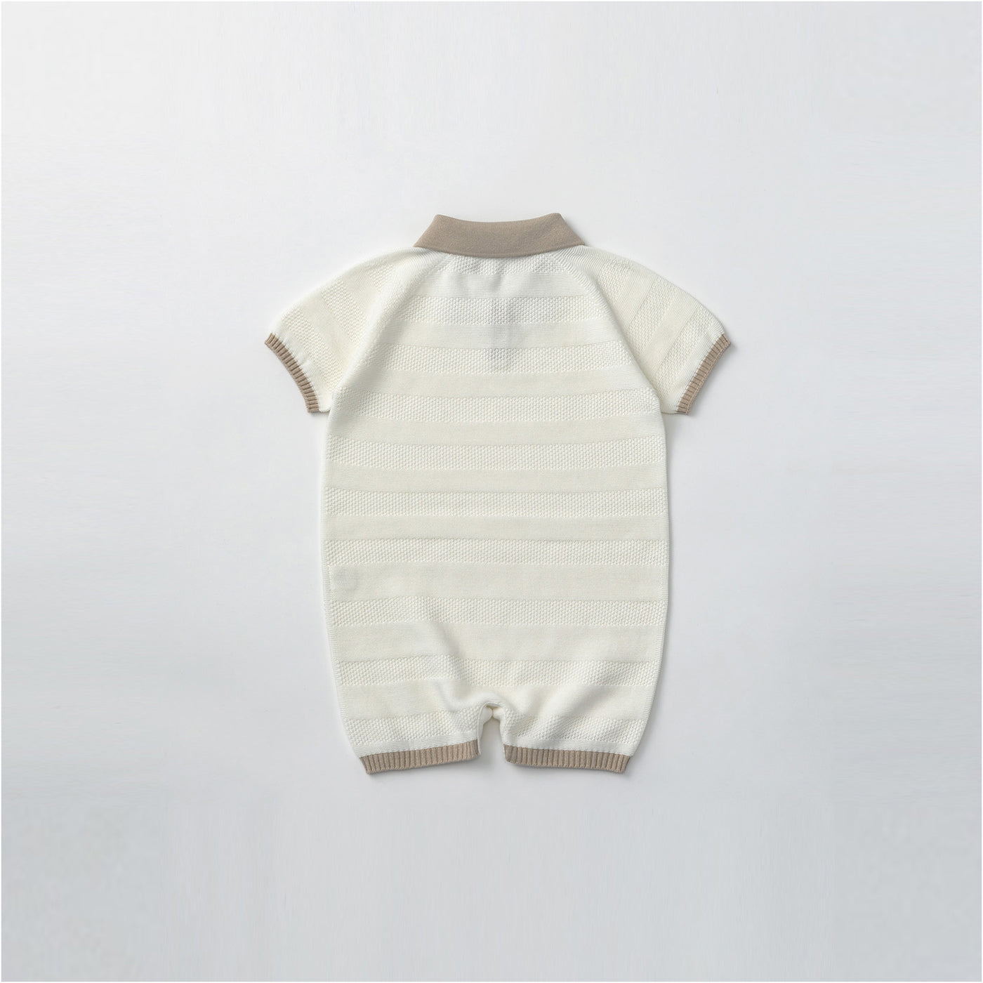 [MARLMARL] knit polo rompers / ニットポロロンパース