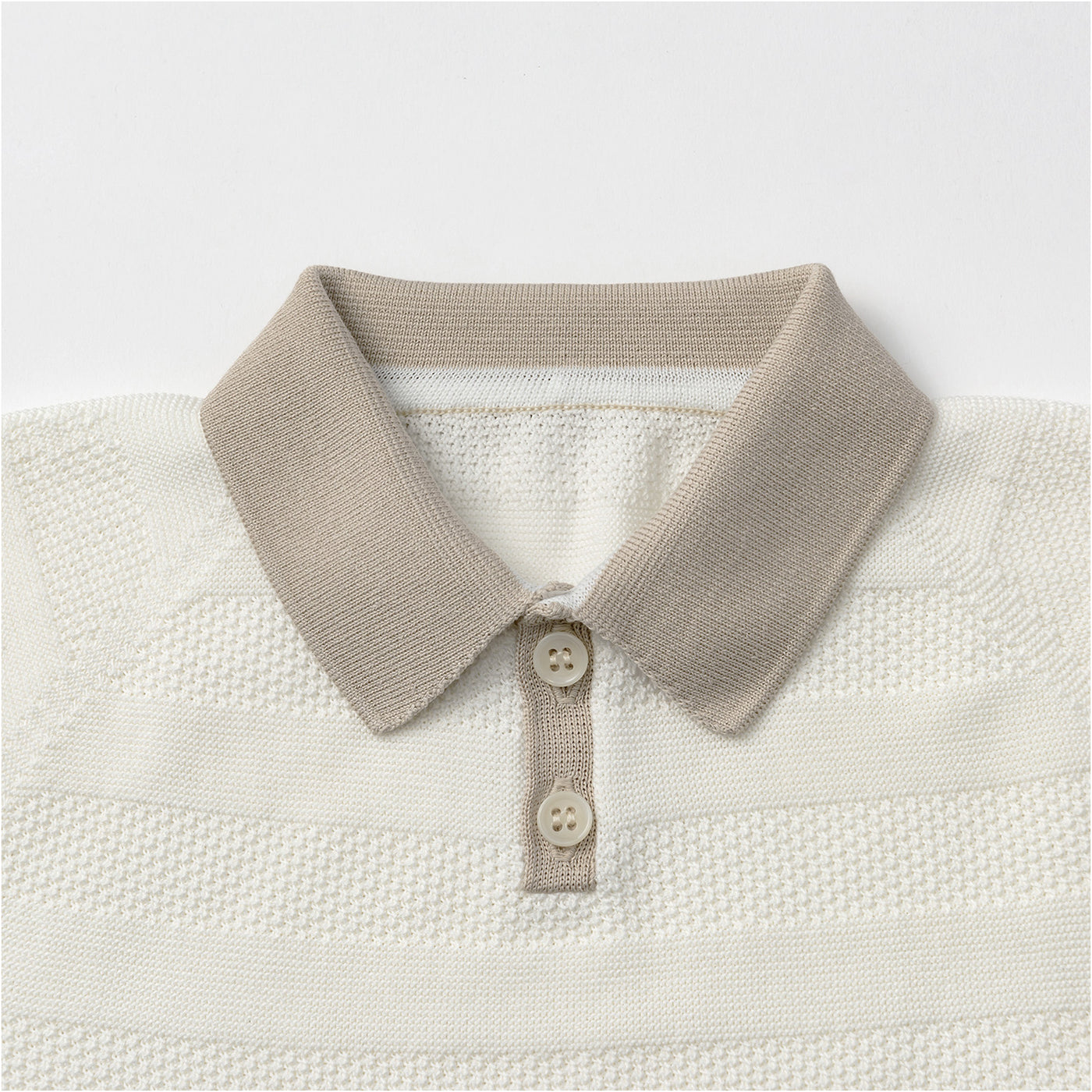 [MARLMARL] knit polo rompers / ニットポロロンパース
