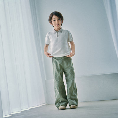 [MARLMARL] knit polo shirts / ニットポロシャツ