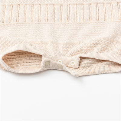 [MARLMARL] knit frill rompers / ニットフリルロンパース