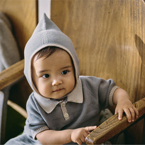 [MARLMARL] knit bonnet mini / ニットボンネミニ
