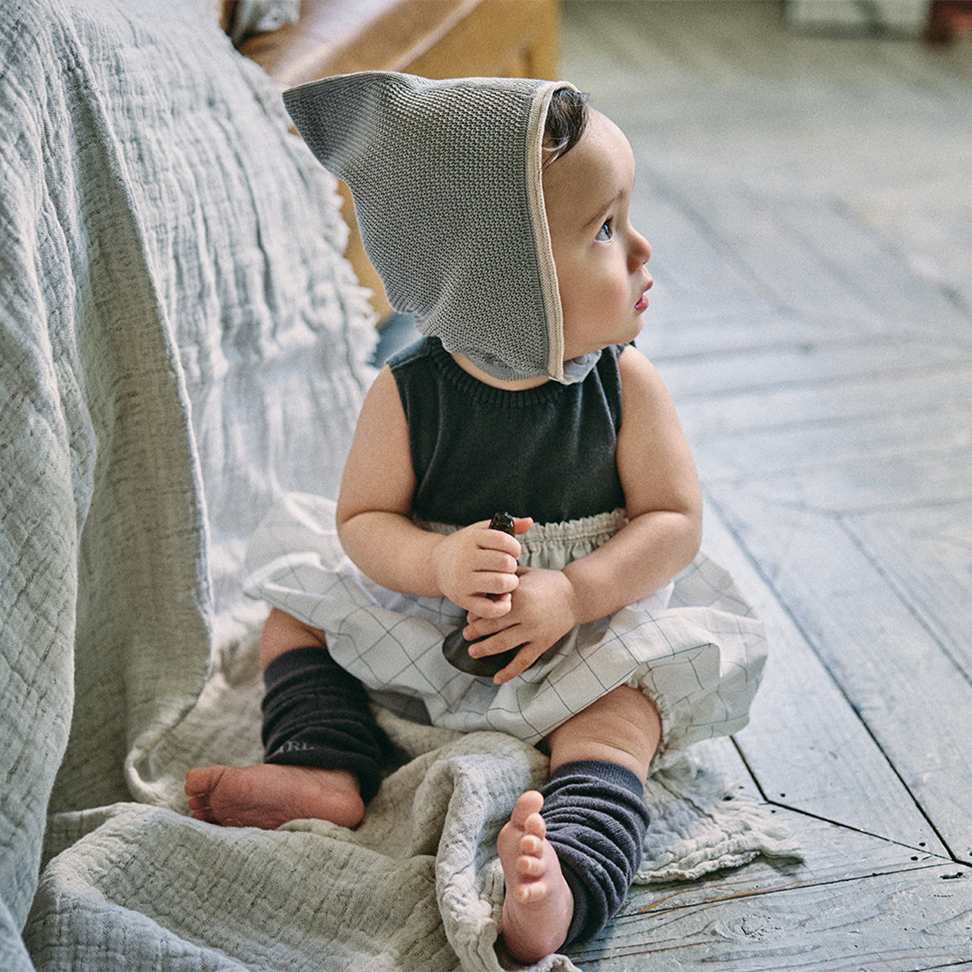 [MARLMARL] knit bonnet mini / ニットボンネミニ