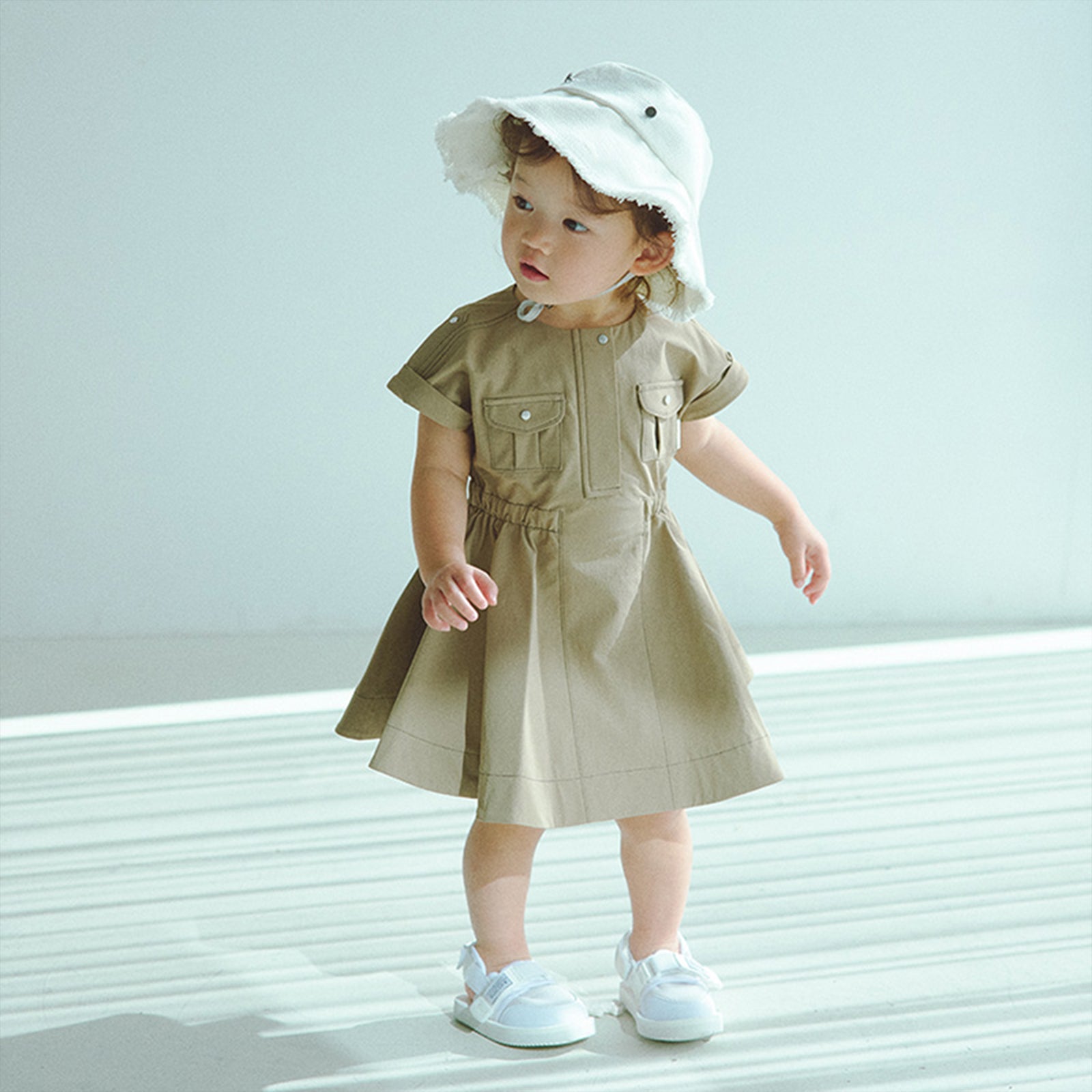[MARLMARL] safari dress / サファリドレス