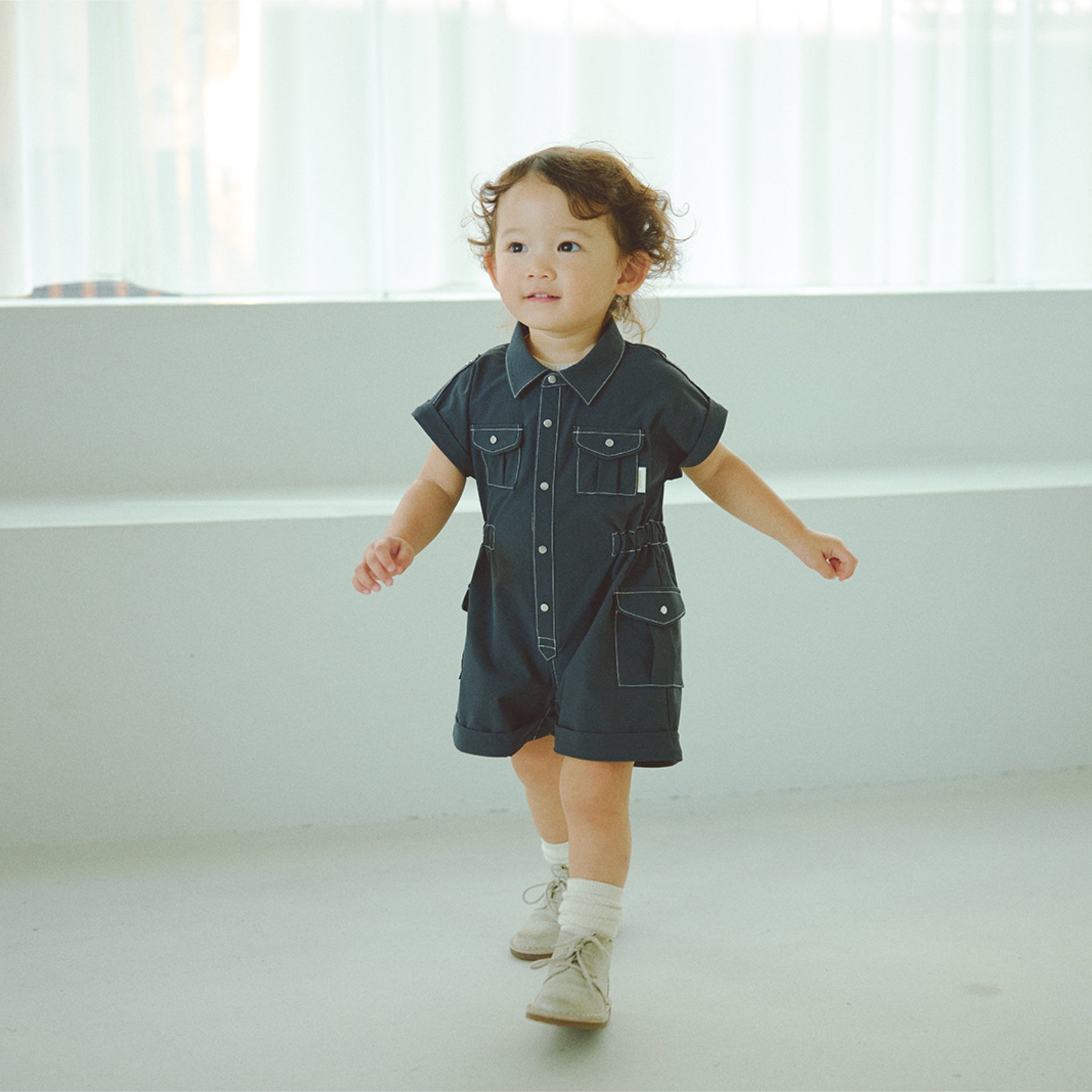 [MARLMARL] safari jumpsuits / サファリジャンプスーツ