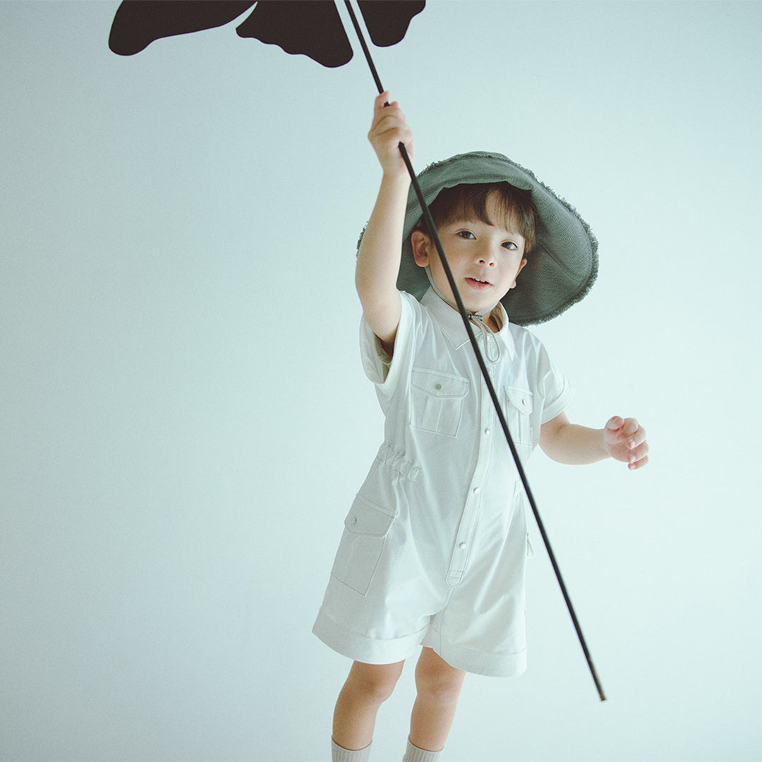 未使用品　MARLMARL サファリ safari jumpsuits MARLMARL] safari jumpsuits / サファリジャンプスーツ – blossom39