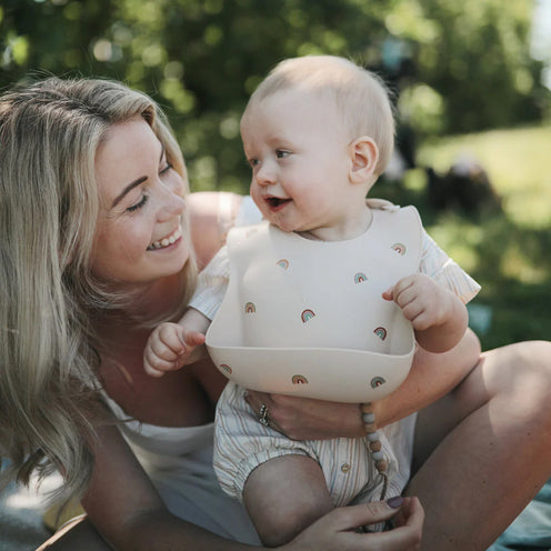 [ムシエ] シリコンお食事エプロン