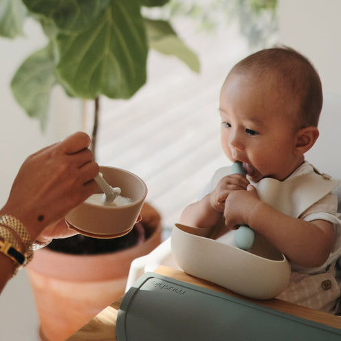 [ムシエ] シリコンフィーデングスプーン